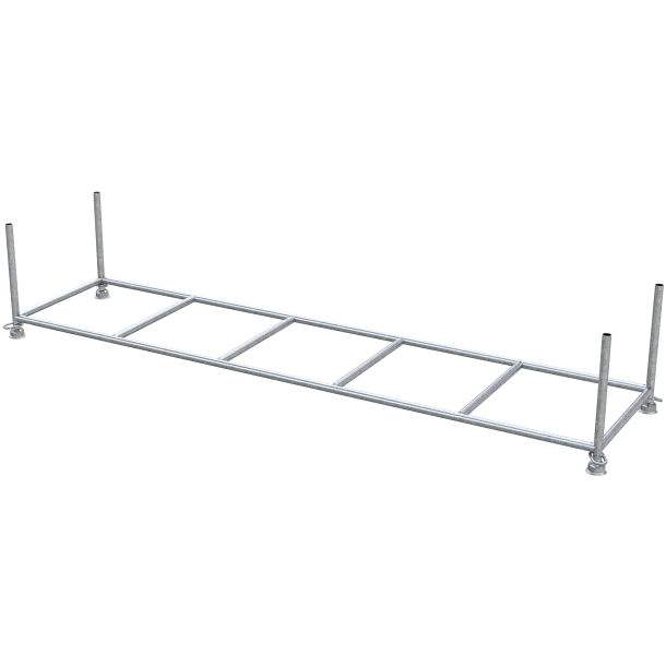 Stacking pallet | for long goods | galvanized